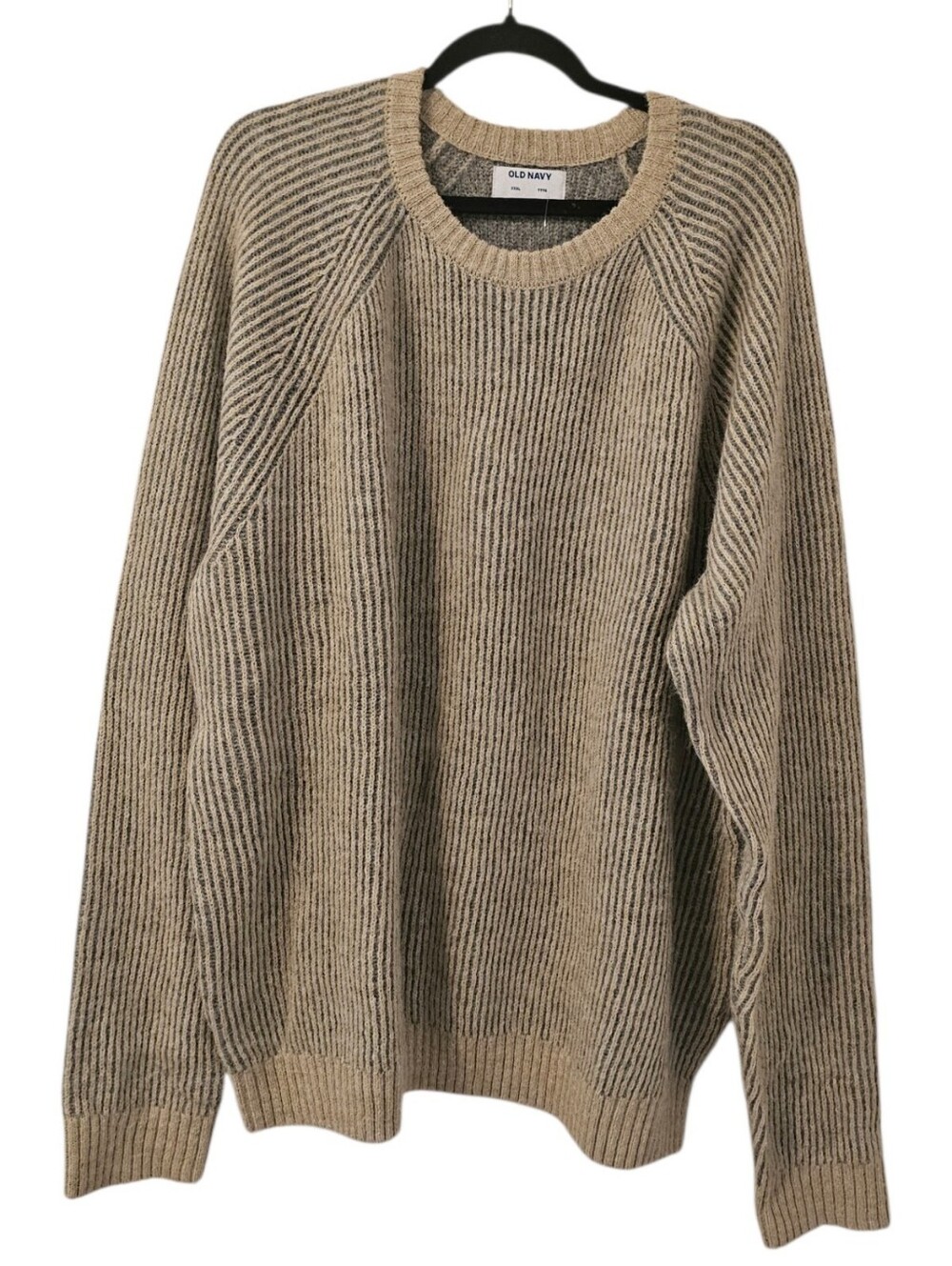Multi-Coloured Old Navy Men's Wool-Blend Crew Neck Sweater